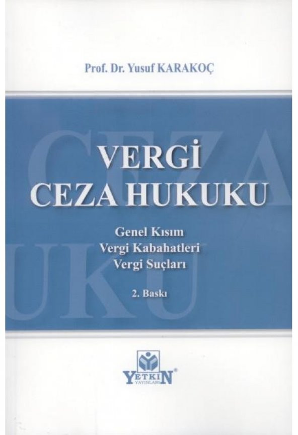 Vergi Ceza Hukuku ürün görseli 1