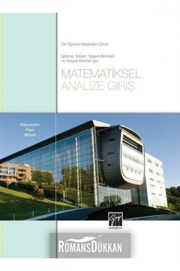 Matematiksel Analize Giriş ürün görseli 1