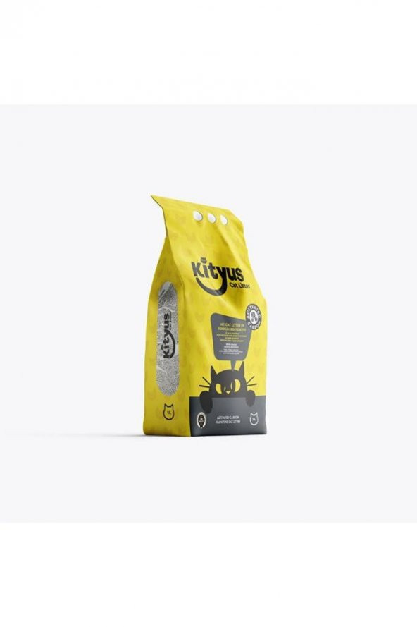 Kityus Natura Green Aktif Karbon Kedi Kumu 10 LT ürün görseli 1