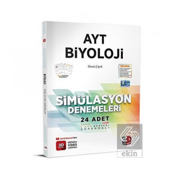 2023 AYT 3D Biyoloji Simülasyon Denemeleri ürün görseli 1