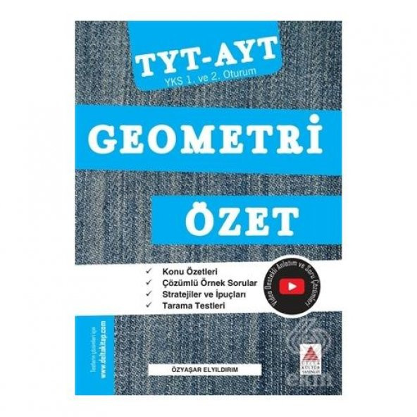 TYT-AYT (YKS 1. ve 2. Oturum) Geometri Özet ürün görseli 1