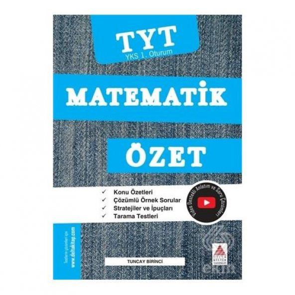 TYT (YKS 1. Oturum) Matematik Özet ürün görseli 1