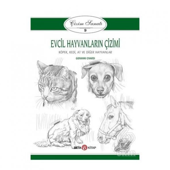 Evcil Hayvanların Çizimi - Çizim Sanatı 9 ürün görseli 1