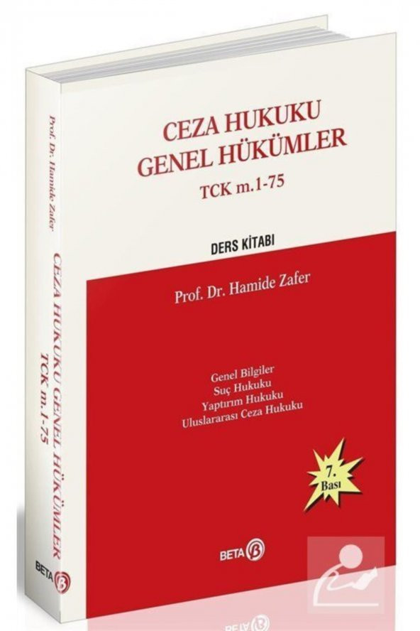 Ceza Hukuku Genel Hükümler TCK m. 1-75 ürün görseli 1