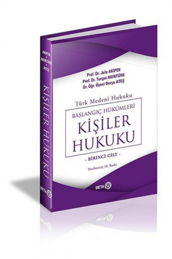 Türk Medeni Hukuku Başlangıç Hükümleri - Kişiler H ürün görseli 1