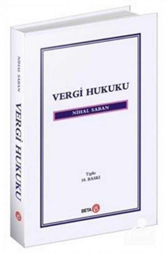 Vergi Hukuku ürün görseli 1