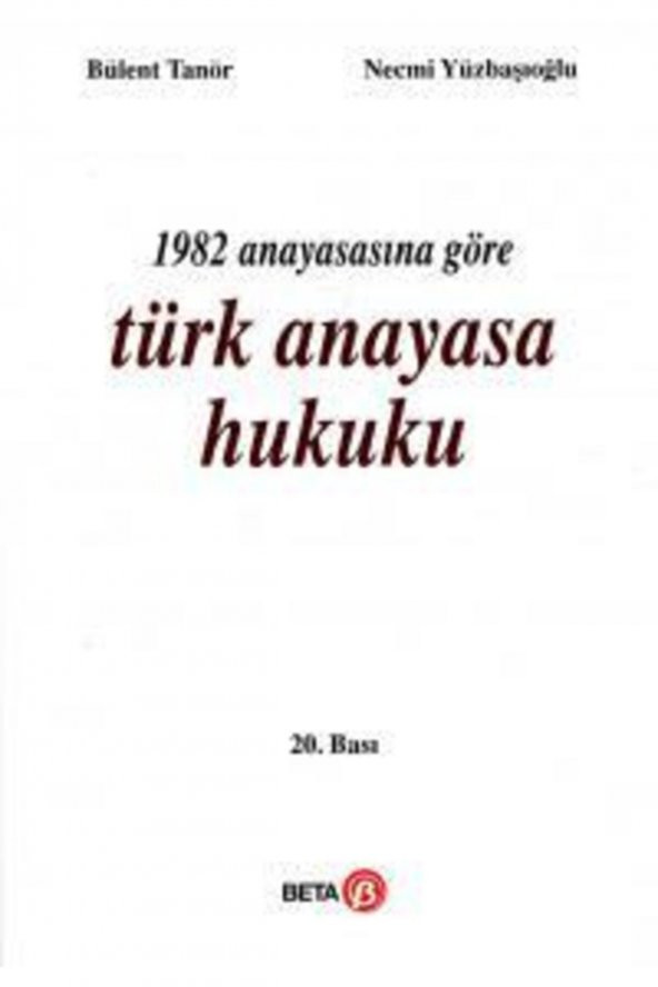 1982 Anayasasına Göre Türk Anayasa Hukuku ürün görseli 1