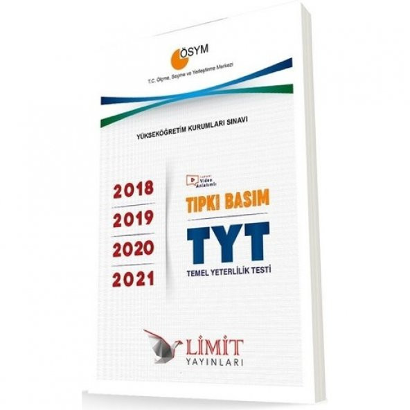 ÖSYM Tıpkı Basım TYT (2018-2019-2020-2021) Deneme - Resim 2