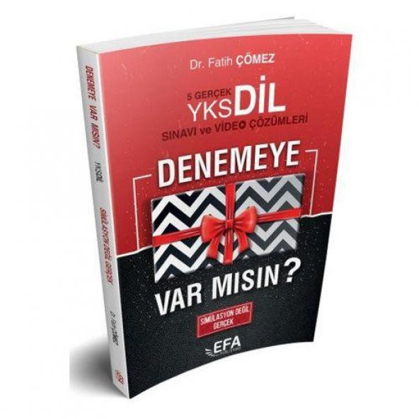 Efa 5 Gerçek YKSDİL Sınavı ve Video Çözümleri ürün görseli 1