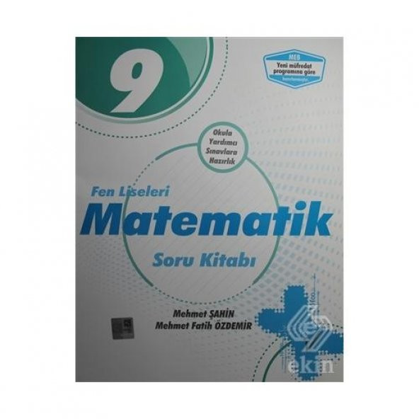 2019 9. Sınıf Fen Liseleri Matematik Soru Kitabı ürün görseli 1