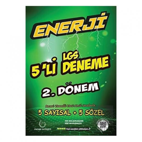 Enerji LGS 5li Deneme 2. Dönem ürün görseli 1