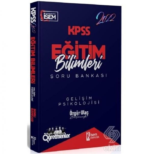 KPSS Eğitim Bilimleri Gelişim Psikolojisi Soru Ban ürün görseli 1