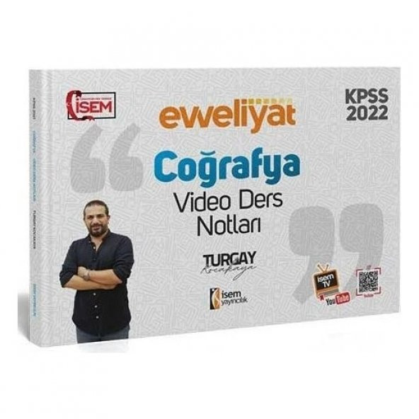 KPSS Genel Kültür Evveliyat Coğrafya Video Ders No ürün görseli 1