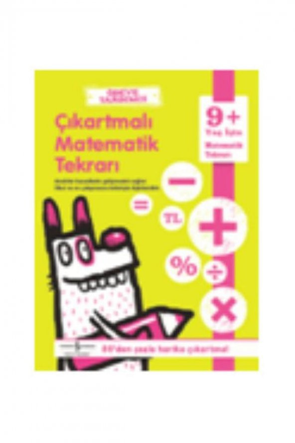 Ödeve Yardımcı Çıkartmalı Matematik Tekrarı ürün görseli 1