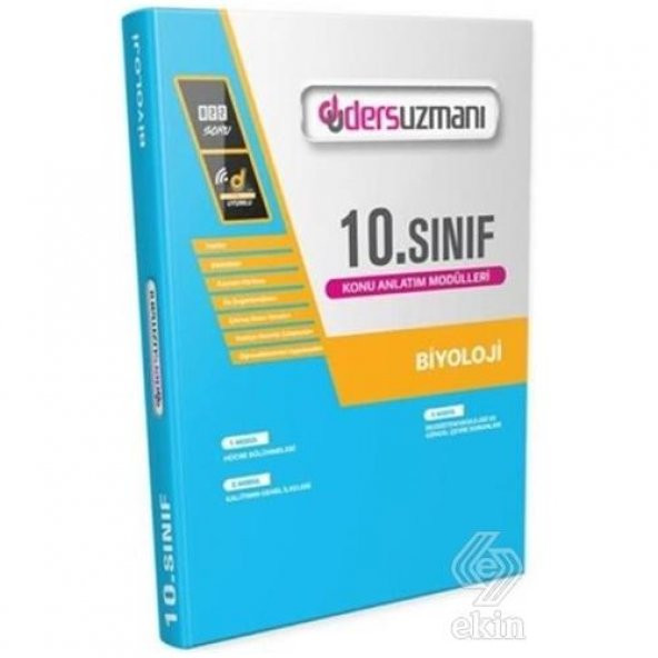 Ders Uzmanı 10. Sınıf Biyoloji Konu Anlatım Modüll ürün görseli 1