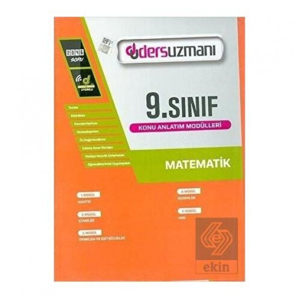 9. Sınıf Matematik 3. Konu Anlatım Modülü ürün görseli 1