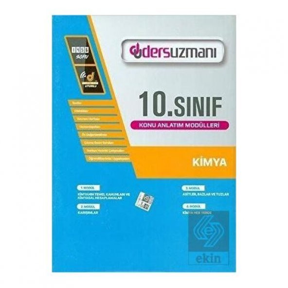 10. Sınıf Kimya Ders Fasikülleri ürün görseli 1