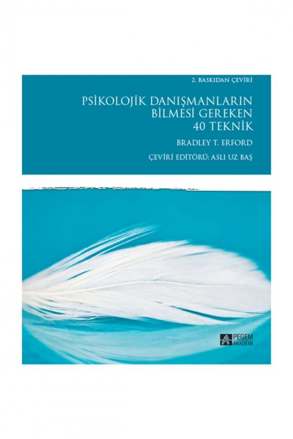 Psikolojik Danışmanların Bilmesi Gereken 40 Teknik ürün görseli 1