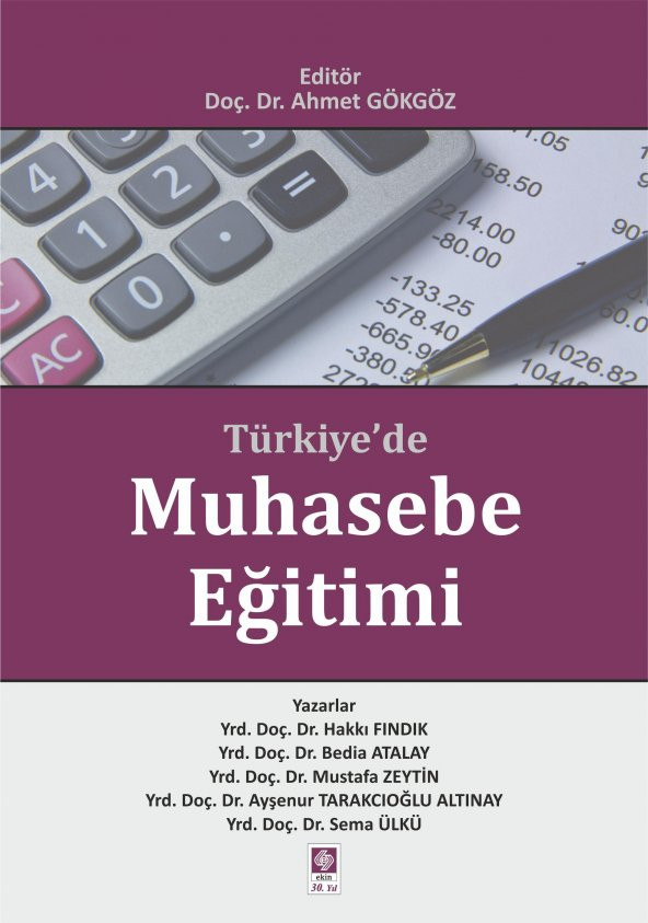 Türkiyede Muhasebe Eğitimi Ahmet Gökgöz ürün görseli 1