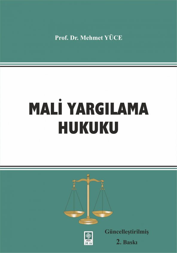 Mali Yargılama Hukuku Mehmet Yüce ürün görseli 1