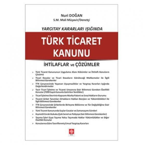 Yargıtay Kararları Işığında Türk Ticaret Kanunu Nuri Doğan ürün görseli 1