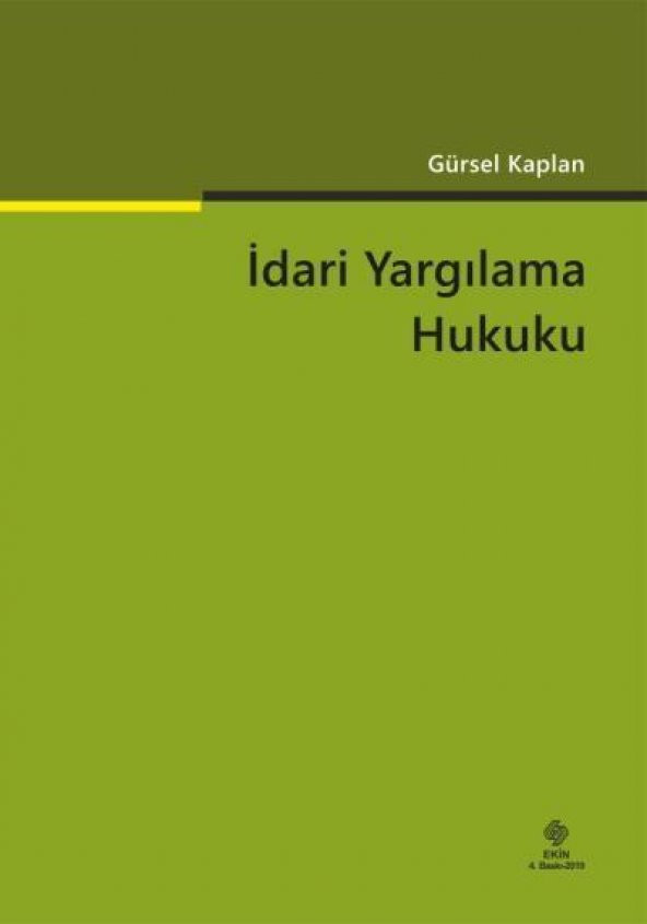 İdari Yargılama Hukuku  5.Baskı ürün görseli 1