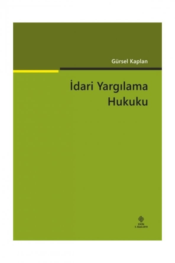 İdari Yargılama Hukuku  5.Baskı - Resim 2