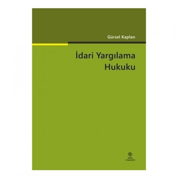 İdari Yargılama Hukuku  5.Baskı - Resim 3