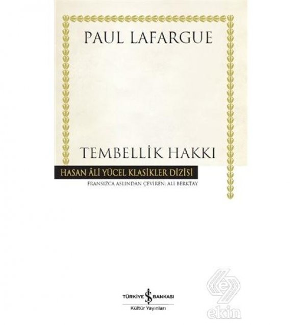 Tembellik Hakkı ürün görseli 1