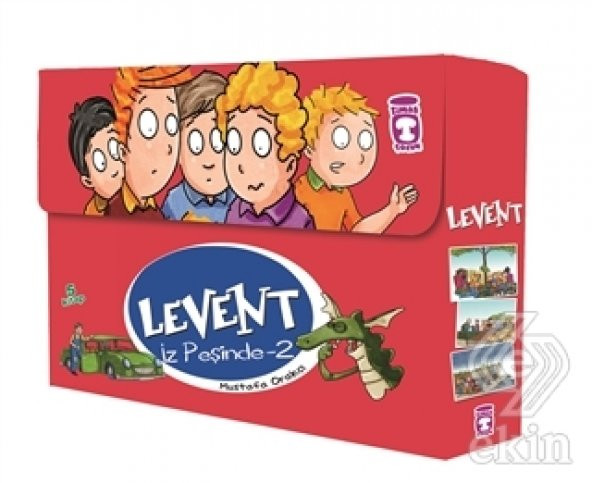 Levent İz Peşinde 2 Set (5 Kitap Takım) ürün görseli 1