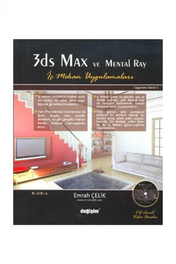 3Ds Max ve Mental Ray İç Mekan Uygulamaları ürün görseli 1