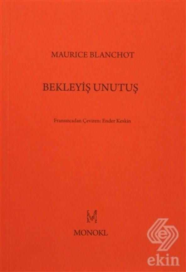 Bekleyiş Unutuş ürün görseli 1