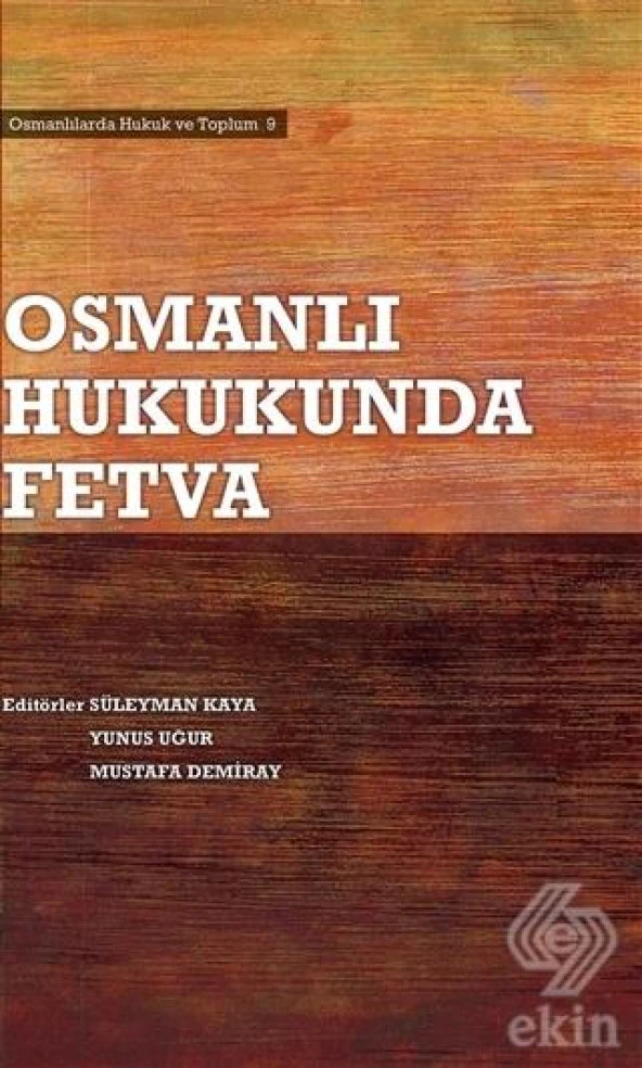 Osmanlı Hukukunda Fetva ürün görseli 1