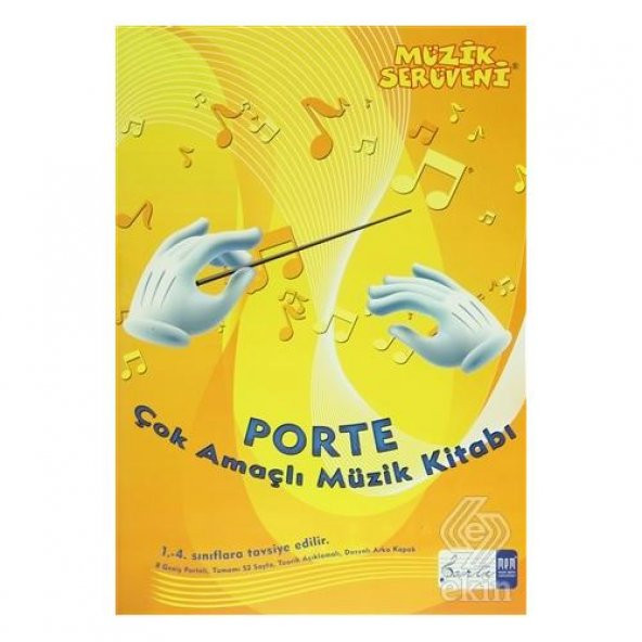 Müzik Serüveni - Porte Çok Amaçlı Müzik Defter (1. ürün görseli 1
