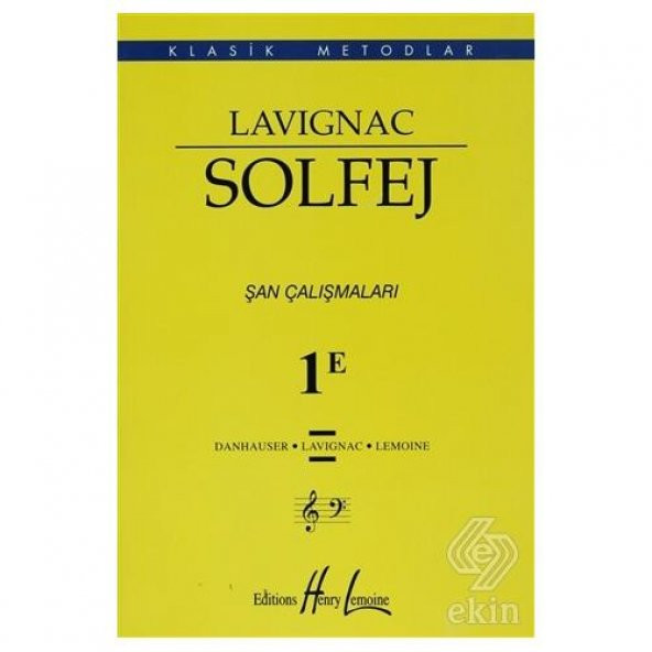 Lavignac Solfej 1E (Küçük Boy) ürün görseli 1