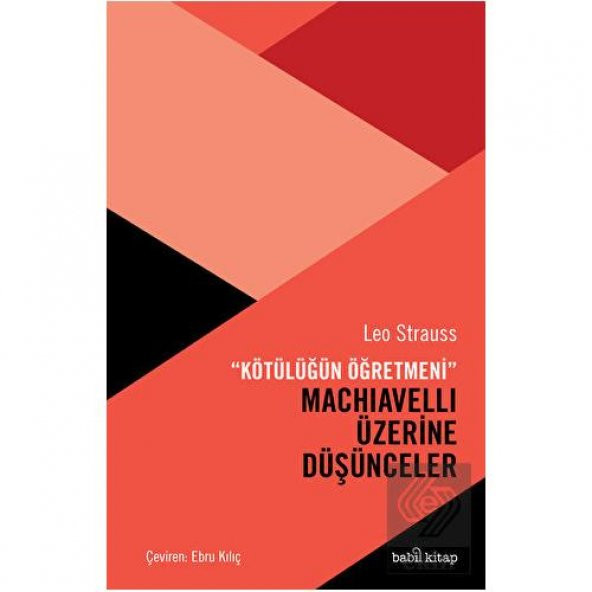 Kötülüğün Öğretmeni Machiavelli Üzerine Düşünceler ürün görseli 1
