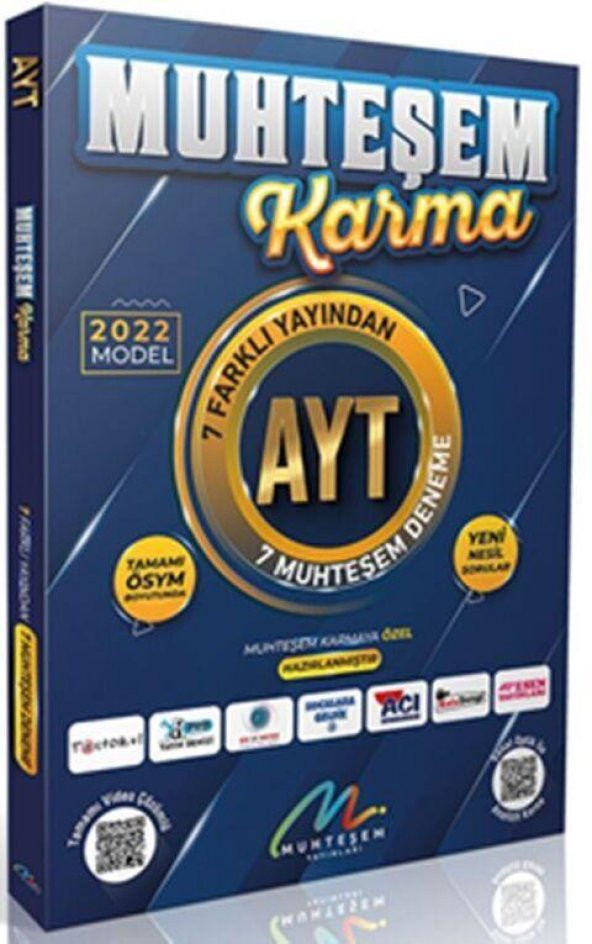 AYT 7 li Muhteşem Karma Deneme Seti ürün görseli 1