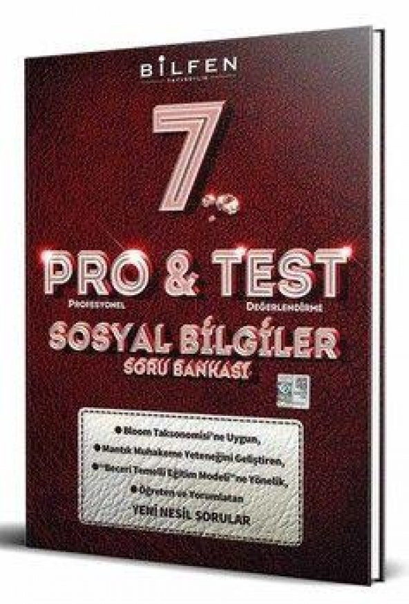 Bilfen Yayınları 7. Sınıf Sosyal Bilgiler ProTest ürün görseli 1