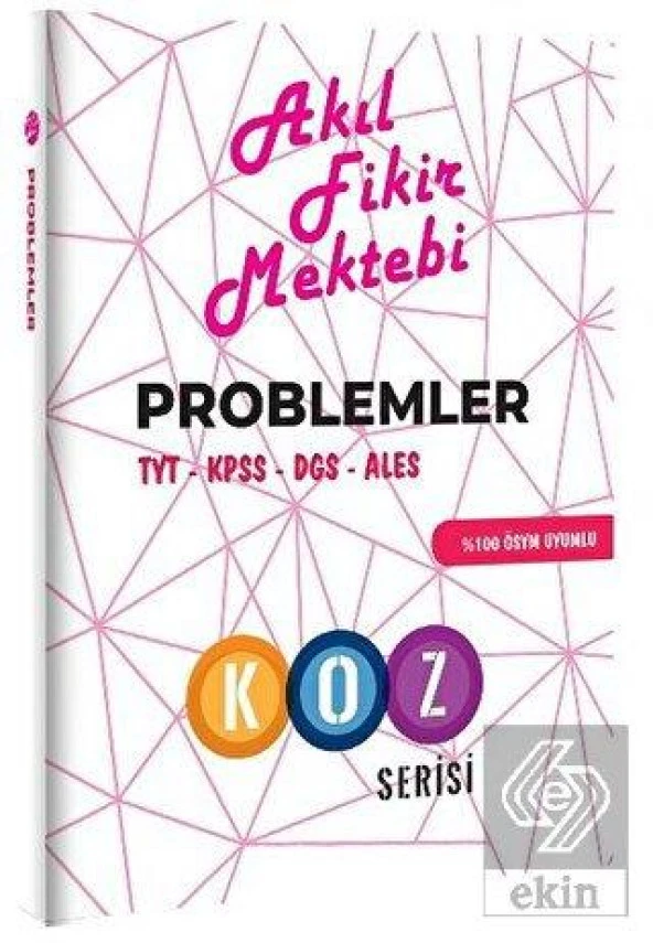 Akıl Fikir Mektebi Problemler TYT-KPSS-DGS-ALES Ko ürün görseli 1
