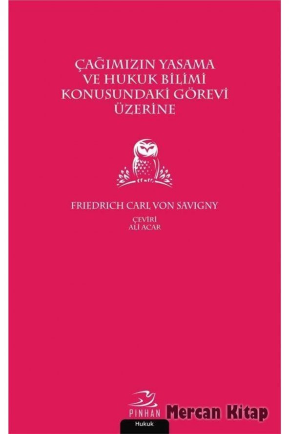 Çağımızın Yasama ve Hukuk Bilimi Konusundaki Görev ürün görseli 1