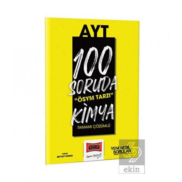 Yargı Yayınları 2023 100 Soruda ÖSYM Tarzı AYT Kim ürün görseli 1