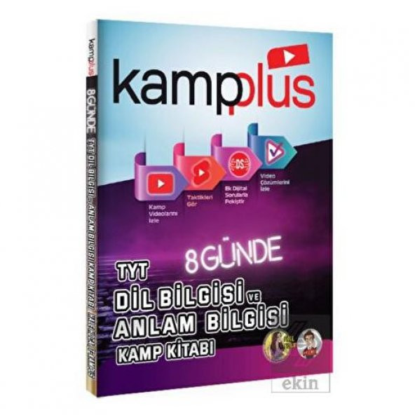 Kampplus 8 Günde TYT Dil Bilgisi ve Anlam Bilgisi ürün görseli 1