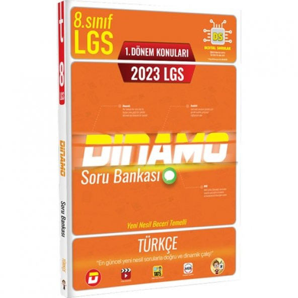 2023 LGS 1. Dönem Türkçe Dinamo Soru Bankası Tongu ürün görseli 1