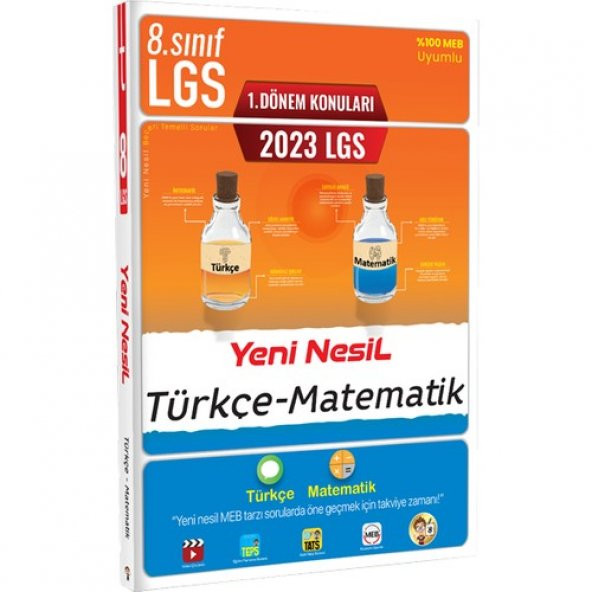 2023 LGS 1. Dönem Yeni Nesil Türkçe Matematik Soru ürün görseli 1