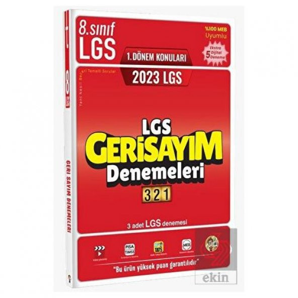 LGS 1. Dönem Geri Sayım Denemeleri 3 ürün görseli 1