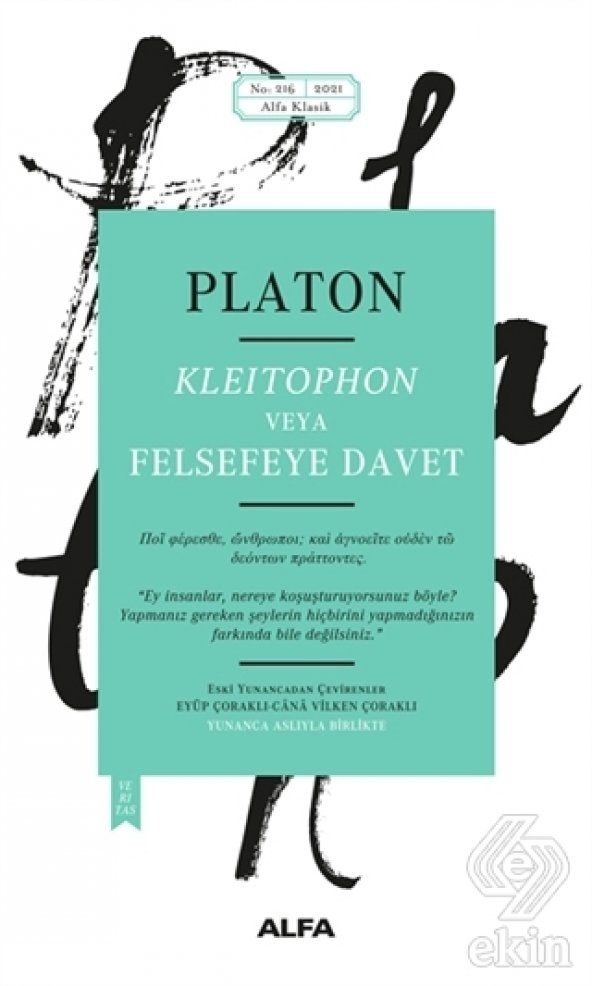 Kleitophon Veya Felsefeye Davet ürün görseli 1