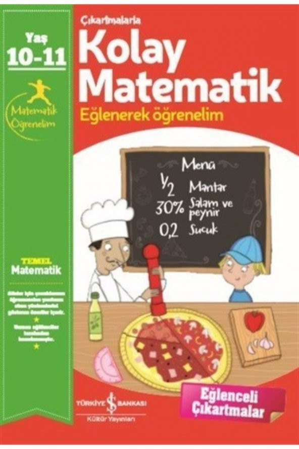 Çıkartmalarla Kolay Matematik (10-11 Yaş) ürün görseli 1