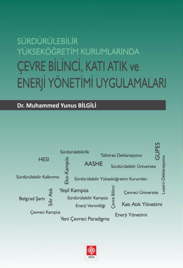 Sürdürülebilir Y.Öğr.Kurum.Çevre Bil.Katı Atık ve Enerji Yönetimi Uygulamaları ürün görseli 1