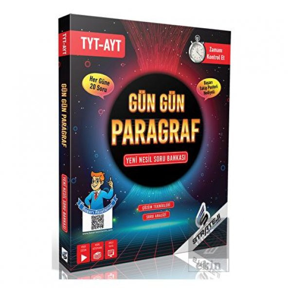 YKS TYT AYT Gün Gün Paragraf Soru Bankası ürün görseli 1