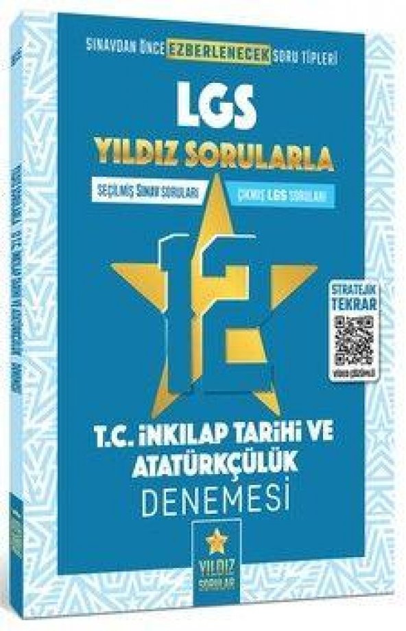 LGS T.C. İnkılap Tarihi ve Atatürkçülük 12 Denemes ürün görseli 1